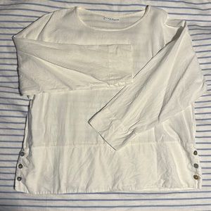 Bryan Walker linen top, oversized